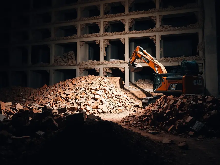 Structure teardown